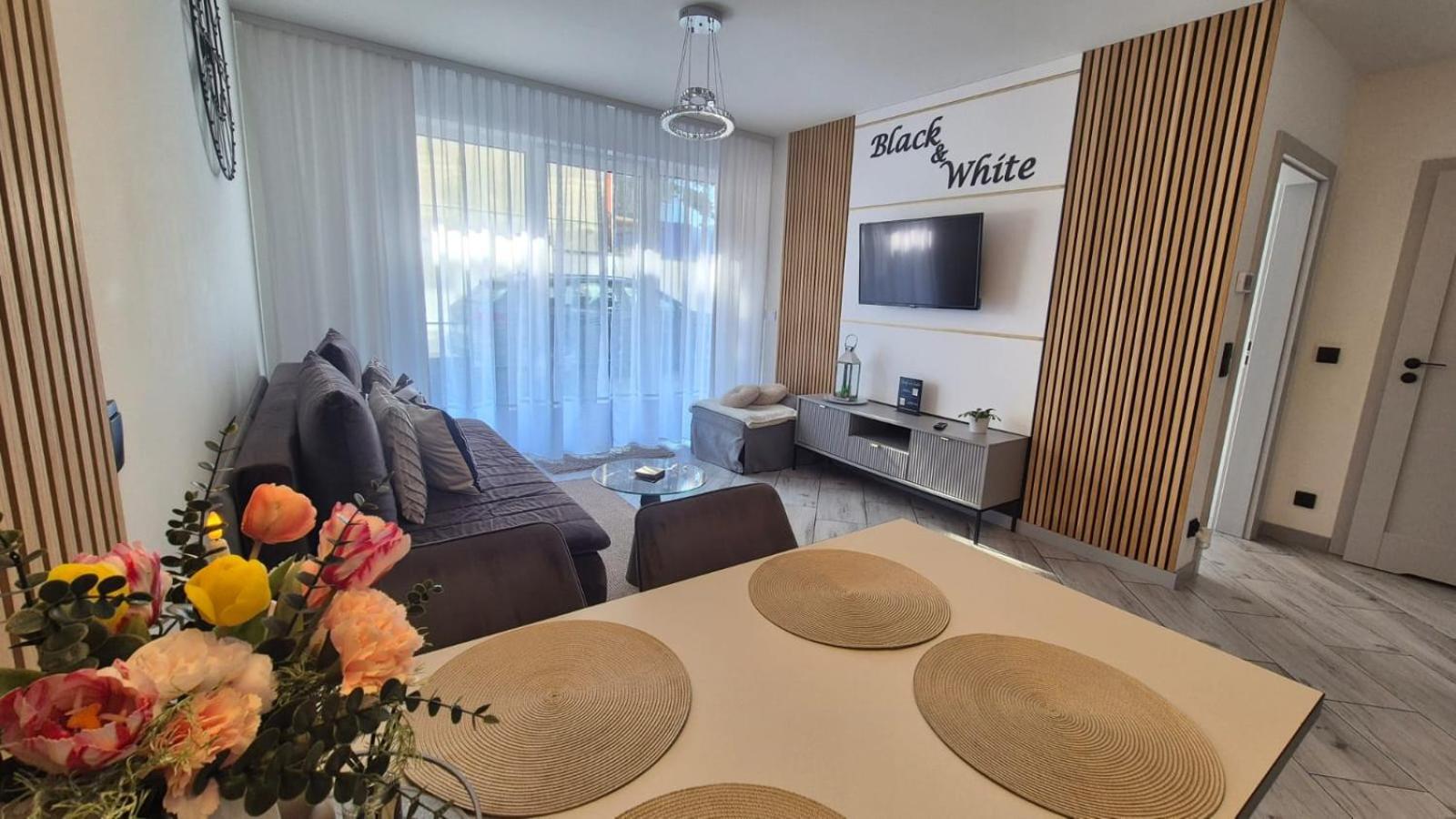 Apartament Black-White Mielno  Luaran gambar